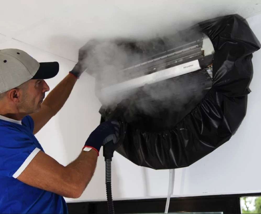 Create a clean environment by using Pure industrial steam cleaners to clean and get rid of dust, dirt, and debris from Air Conditioners