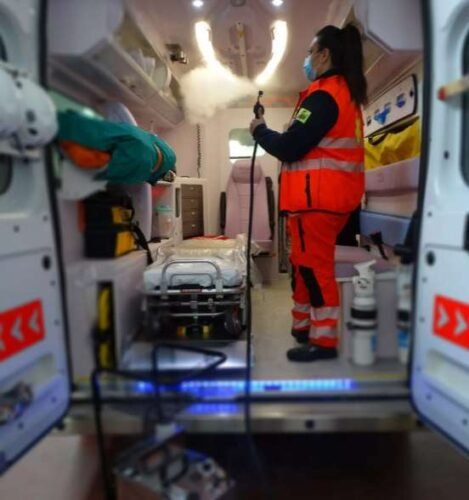 Achieve a clean environment by using pure steam to eliminate bacteria, dirt, and debris from Ambulances with the professional Pure commercial steam cleaners, Steam Cleaner