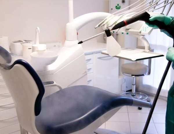 By using pure steam to eliminate bacteria, dirt, and debris from Orthodontic Dental Chairs, a clean environment is created with a professional Pure commercial steam cleaner, dentist chair