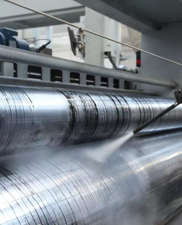 steam clean ink off the printing press in industries and factories with our powerful Pure industrial steam cleaner