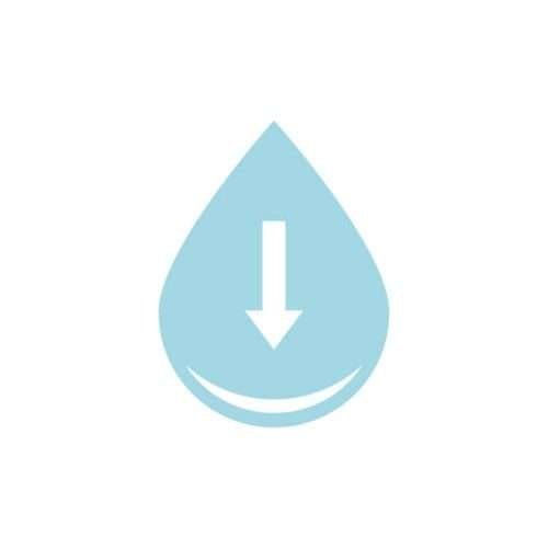 Low water level vector icon