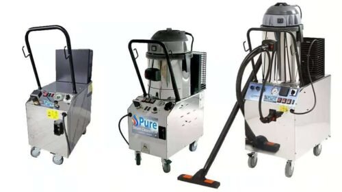 Industrial-Range, powerful steam cleaners