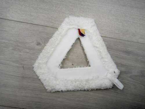 Microfibre Triangular W/Velcro white