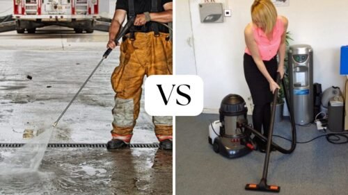 Pressure washer vs Steam cleaner