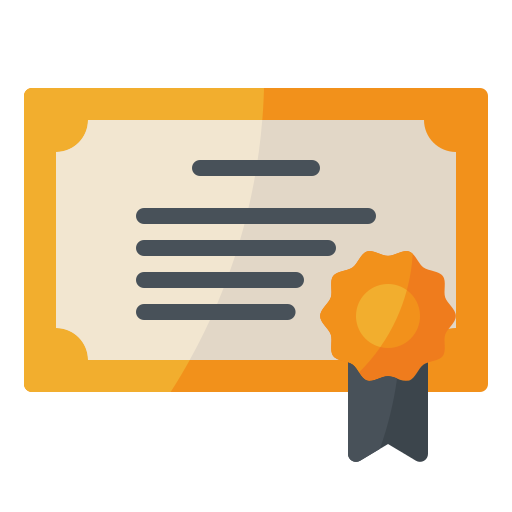 certificate, warranty
