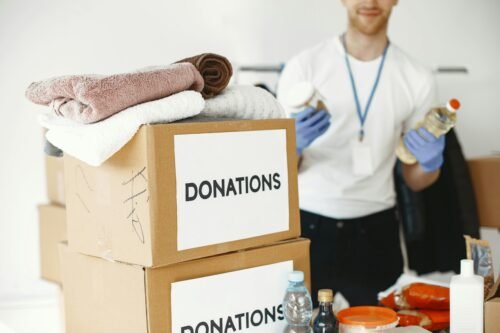 clothing store, shop, charity, donations