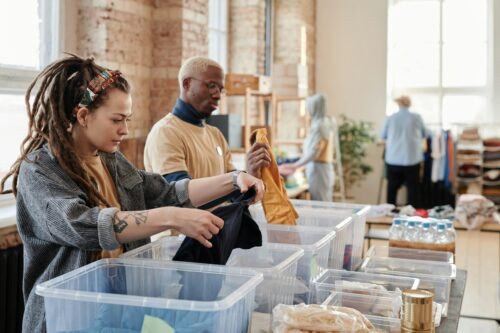 clothing store, shop, charity