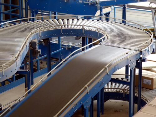Empty Conveyor Belts