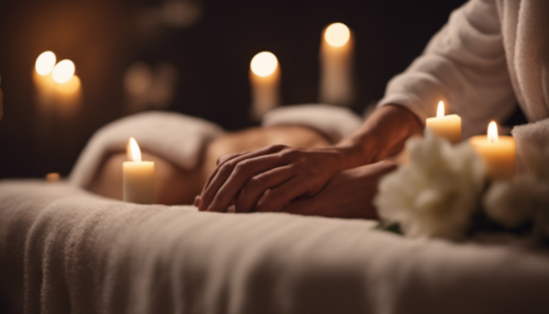 spa, massage, bed