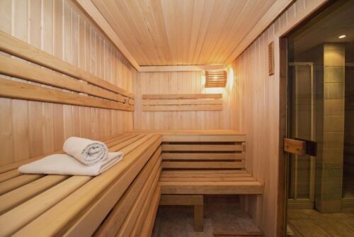 spa, sauna, wood