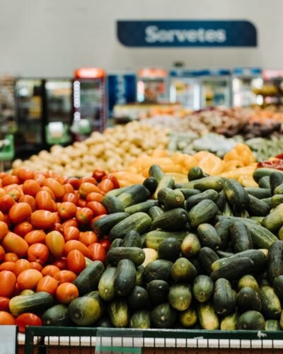 supermarket. shop, vegetables
