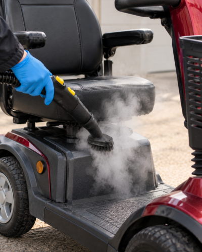 The Best Steam Cleaners For Wheel Chairs, Scooters and Buggies 4 Steam Cleaning a Mobility Scooter