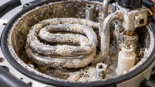 Limescale Build Up Inside Steam Cleaners